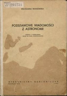 Podstawowe wiadomości z astronomii
