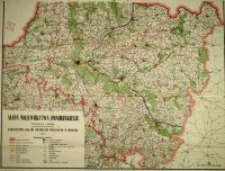 Mapa województwa pomorskiego