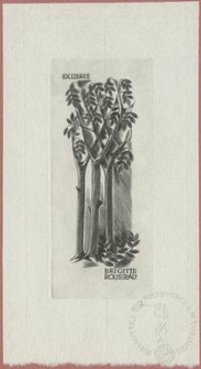 Ekslibris Brigitte Rousseau