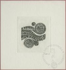 Ekslibris numismaticis J. Fortuyn Droogleever