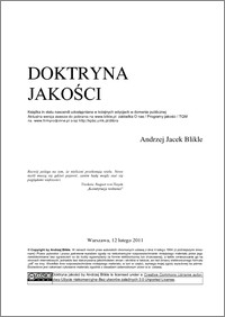 Doktryna jakości