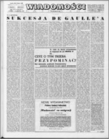 Wiadomości, R. 23 nr 42 (1177), 1968