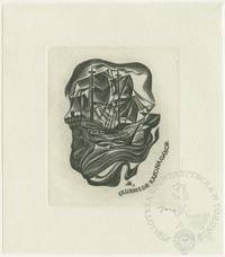 Ekslibris Dra Katona Gabor