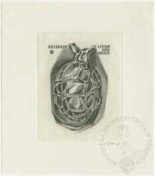 Ekslibris J. J. van der Muur