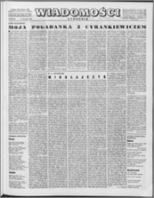 Wiadomości, R. 22 nr 3 (1085), 1967