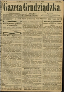 Gazeta Grudziądzka 1907.01.24 R.14 nr 11 + dodatek