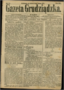 Gazeta Grudziądzka 1907.02.19 R.14 nr 22 + dodatki