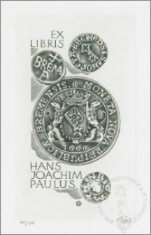 Ekslibris Hansa Joachima Paulusa