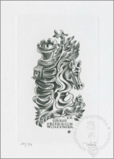 Ekslibris Friedricha Wolfentera II