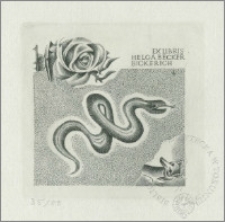 Ekslibris Helgi Becker-Bickerich