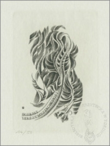 Ekslibris Teresy Myszkowskiej