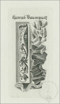 Ekslibris Dariusza Pączkowskiego (Konrad Baumgart)