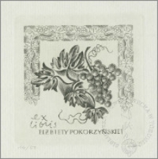 Ekslibris Elżbiety Pokorzyńskiej