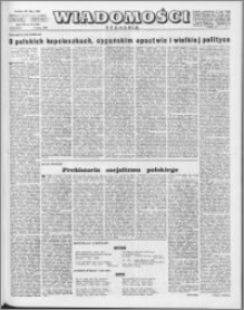 Wiadomości, R. 21 nr 19 (1049), 1966