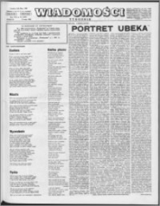 Wiadomości, R. 21 nr 20 (1050), 1966