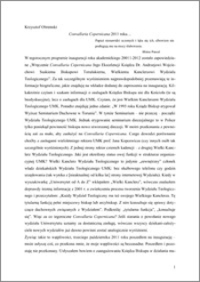 Convallaria Copernicana 2011 roku…