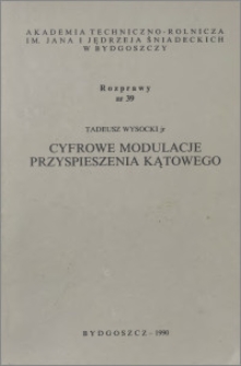 Cyfrowe modulacje przyspieszenia kątowego