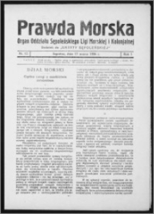 Prawda Morska 1934, R. 1, nr 12