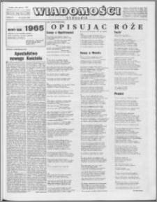 Wiadomości, R. 20 nr 2 (980), 1965