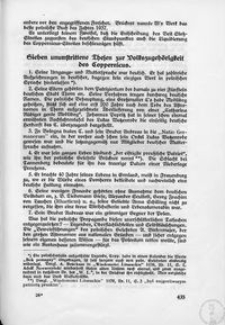 Sieben unumstrittene Thesen zur Volkszugehörigkeit des Coppernicus