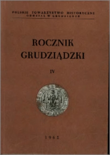 Rocznik Grudziądzki T.4