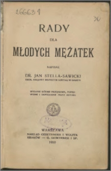 Rady dla młodych mężatek