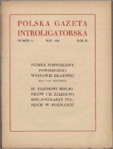 Polska Gazeta Introligatorska 1929, R. 2 nr 5