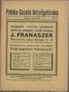 Polska Gazeta Introligatorska 1929, R. 2 nr 7