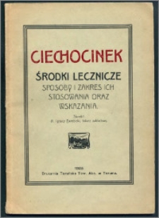 Ciechocinek : środki lecznicze sposoby i zakres ich stosowania oraz wskazania