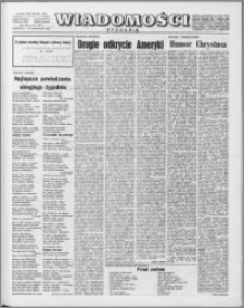 Wiadomości, R. 20 nr 43 (1021), 1965