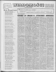 Wiadomości, R. 19 nr 2 (928), 1964