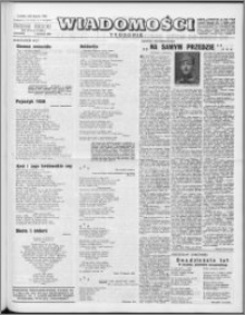Wiadomości, R. 19 nr 31 (957), 1964