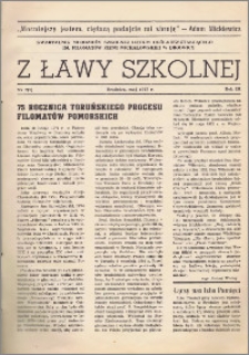 Z ławy szkolnej: Kwartalnik młodzieży szkolnej I Liceum Ogólnokształcącego im. Filomatów Ziemi Michałowskiej R. 1977, Nr. 2(7)