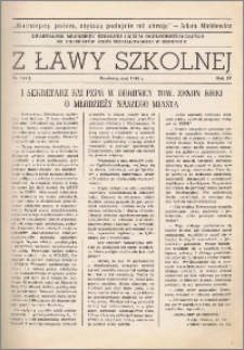 Z ławy szkolnej: Kwartalnik młodzieży szkolnej I Liceum Ogólnokształcącego im. Filomatów Ziemi Michałowskiej R. 1978, Nr. 2(11)