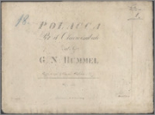 Polacca per il clavicembalo : Op. 55