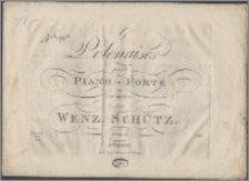 6 Polonaises pour le piano-forte : Oeuv. 2 : composées