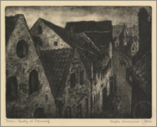 Toruń - dachy ulicy Podmurnej