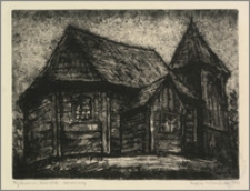 Rychnowo - kościółek drewniany