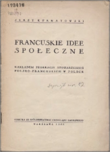 Francuskie idee społeczne