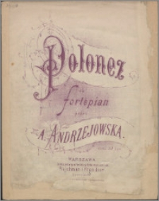Polonez : na fortepian : op. 6