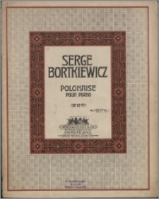 Polonaise pour piano Op. 12, no. 3