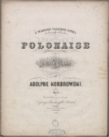 Polonaise pour le piano : op. 11