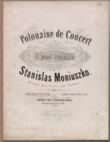 Polonaise de concert à grand orchestre