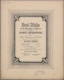 Drei Stücke : für das Pianoforte zu 4 Händen : op. 11. H. 1, Polonaise