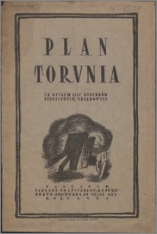 Plan Torunia ze spisem ulic, budynków publicznych, urzędowych