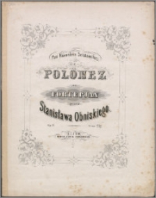 Polonez na fortepian: Op. 13