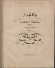 Album de Pianistes Polonais : morceaux inédits