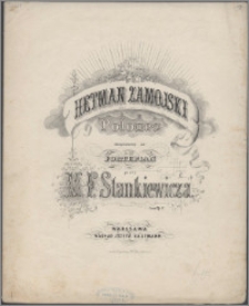 Hetman Zamojski : polonez skomponowany na fortepian