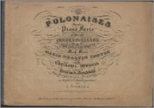 3 Polonaises : für das Piano Forte gesetzt und Ihrer Excellenz der Hochgebornen Frau Frau Maria Graefin Chotek von Chotkova u. Wognin gebornen Gräfin v. Berchtold [...] in tiester Ehrfurcht gewidmet
