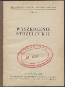 Wyszkolenie strzeleckie